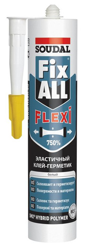 Soudal Fix All Flexi клей-герметик белый 290 мл