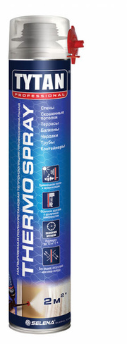 Tytan Professional THERMOSPRAY напыляемая теплоизоляция 870 мл