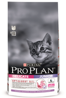 Сухой корм Purina Pro Plan Junior Delicate для котят с чувствительным ЖКТ