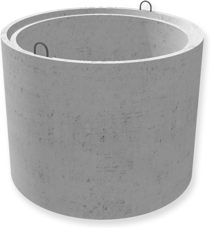 Стеновое кольцо колодца КС-10-9 внут. D 1000x890 мм от компании ...