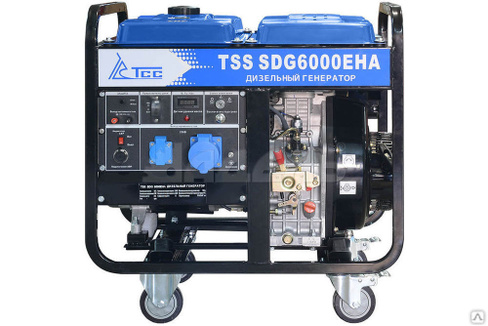 Дизельный генератор TSS SDG 6000EHA