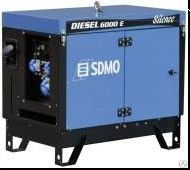 Дизельный генератор SDMO DIESEL 6000 E AVR SILENCE с АВР