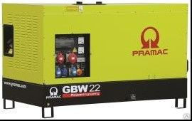 Дизельный генератор Pramac GBW 22 Y в кожухе