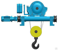 Тельфер электрический канатный передвижной крановой тележки Серия Т81, T82