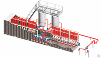 Установка пожаротушения УГПП с раздельным хранением