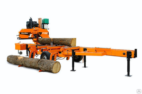 Ленточная пилорама WOOD-MIZER LT20B мобильная