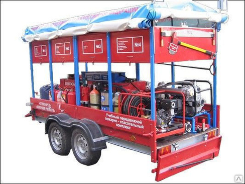 Комплекс учебный передвижной пожарно-спасательный Огнеборец 1020Д-У