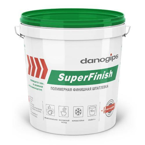 Шпатлевка Шитрок Danogips Superfinish (28 кг/17л)