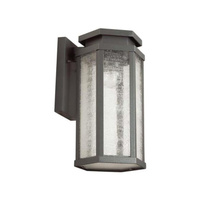 Уличный настенный светильник Odeon GINO 4048/1W E27 100W темно-серый/белый