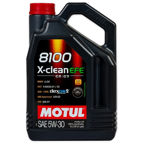 Масло моторное MOTUL 8100 X-clean EFE 5W-30 (4 л)