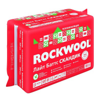 Утеплитель ROCKWOL КАРКАС БАТТС 7,2 кв.м=0,36 куб.м плотность 37 кг\куб.м