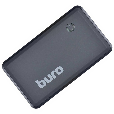 Кард-ридер внешний USB 2.0 Buro BU-CR-151, черный