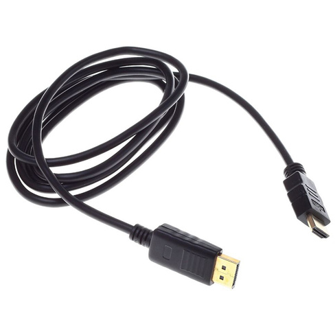 Кабель HDMI to DisplayPort 1.8м. Buro, черный