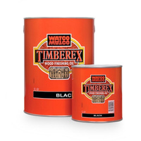 Цветное масло для дерева Timberex Black 5 л