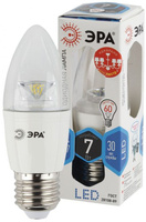 Светодиодная лампа ЭРА LED smd B35-7Вт-842-E27- холодный