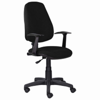 Кресло офисное BRABIX BRABIX "Comfort MG-321", регулируемая эргономичная спинка, ткань, черное