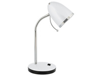 Настольная лампа Camelion KD-308 Белый, пластик / Хром