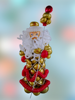 Фигура из шаров " Золотой Дед Мороз"