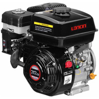 Двигатель бензиновый Loncin LC 170F-2 (R type) D19 (7л. с, 212куб. см, вал 19мм, ручной старт) LONCIN