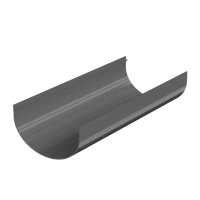 Желоб водосточный Технониколь ПВХ Оптима 120 мм, длина 3 м, серый