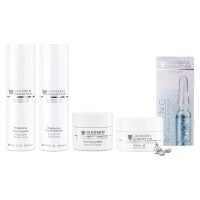 Janssen Cosmetics - Набор "Очищение и укрепление" для зрелой кожи: эмульсия 200 мл + тоник 200 мл + маска 50 мл + сыворо