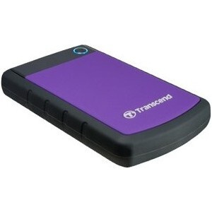 Внешний жесткий диск Transcend TS1TSJ25H3P (1Tb/2.5''/USB 3.0) фиолетовый TS1TSJ25H3P (1Tb/2.5"/USB 3.0) фиолетовый