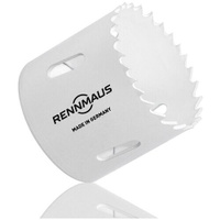 Коронка биметаллическая Rennmaus 17мм (крупный зуб) по дереву и металлу Bi metall HSS, арт. RMG017 RENNMAUS
