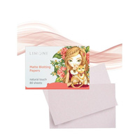 Матирующие салфетки для лица Matte Blotting Papers Pink Limoni (Италия/Корея)