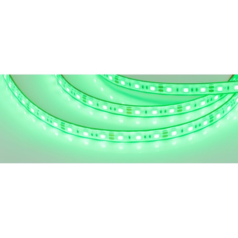 Герметичная светодиодная лента Arlight RTW-PFS-B60-13mm 12V Green 14.4 Вт/м