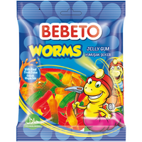 Жевательный мармелад Bebeto Worms, 70 г