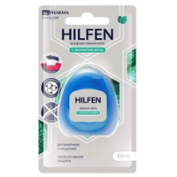 Зубная нить Хилфен с ароматом мяты, 50 м Hilfen