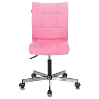 Компьютерное кресло Бюрократ CH-330M офисное, розовое Velvet 36