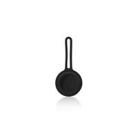 Силиконовый чехол DF для Apple AirTag Itag-03 Black