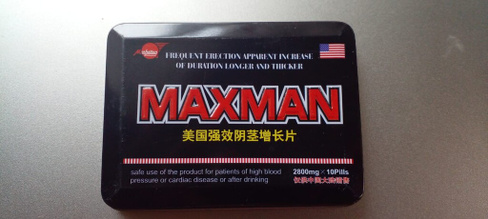 Возбуждающий препарат Maxman