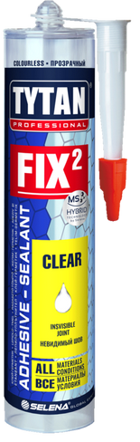 TYTAN Professional Клей-герметик Fix² Clear прозрачный 290 мл