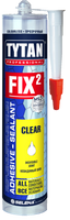 TYTAN Professional Клей-герметик Fix² Clear прозрачный 290 мл