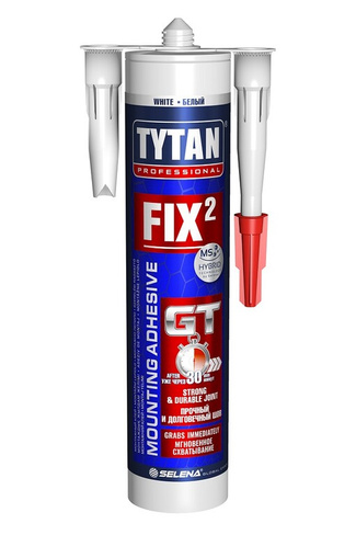 Tytan Professional Fix² GT клей монтажный белый 290 мл