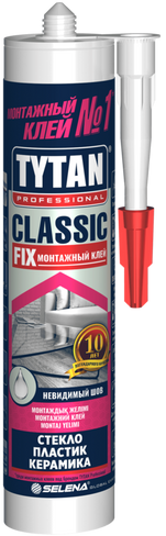 Клей TYTAN ClassicFix каучук.проз.310 мл стекло/металл/пласти/ПВХ/древес