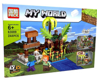 Конструктор MY WORLD 63089 (244 дет)