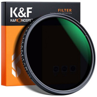 Переменный нейтральный фильтр K&F Concept Variable MC ND8-ND2000 Slim 62mm