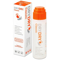 Антиперспирант для тела Dry Dry Classic, от обильного потоотделения, 35 мл, 1 шт. DryDry