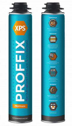 Клей-пена PROFFIX XPS 850 мл
