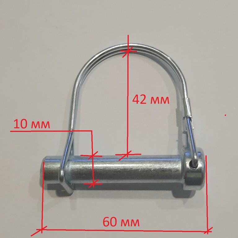 Стопор фрезы 10х60 мм для мотоблока Нева, Каскад, Ока и Луч (4 шт) от ...