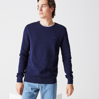 Мужской свитер Lacoste Regular Fit с круглым вырезом