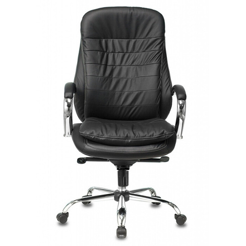 Компьютерное кресло Бюрократ T-9950 офисное, черное кожа