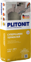 Смесь кладочная Плитонит Суперкамин ТермоКлей для облицовки печей, 25 кг