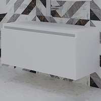Ящик под столешницу Armadi Art 897-100-W 100 см WHITE глянец VALLESSI UNO-S