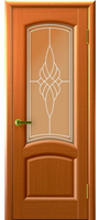 Дверь со вст. из стекла с рис Bonaveri Флоренция Светлый анегри Аделина