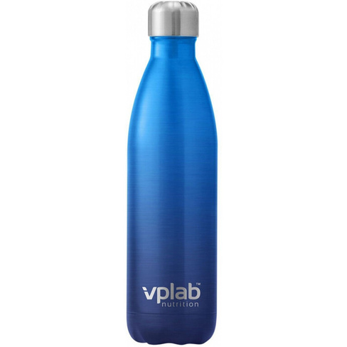 Термобутылка, синий, 500 мл., VPLAB VPLab Nutrition