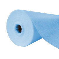 Простыня одноразовая Ван-Маркет Эконом нестерильная в рулоне с перфорацией 200 x 70 см (голубая, 100 штук в рулоне)